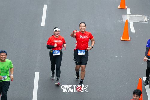 Race photo from ONE RUN 10K 2025