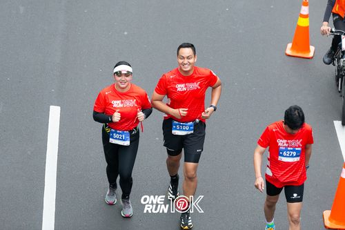 Race photo from ONE RUN 10K 2025
