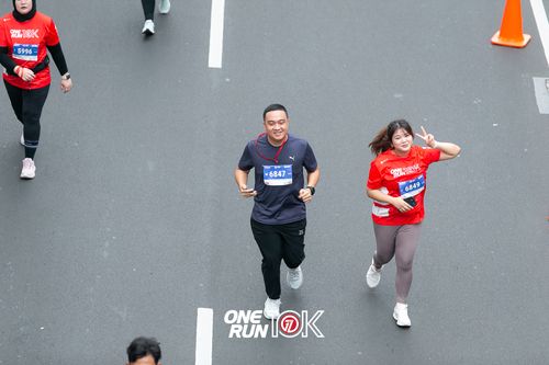 Race photo from ONE RUN 10K 2025