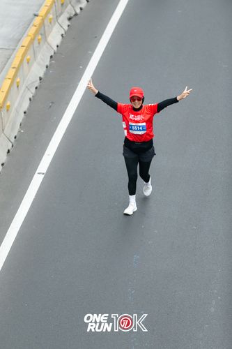 Race photo from ONE RUN 10K 2025
