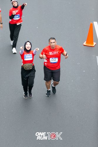 Race photo from ONE RUN 10K 2025