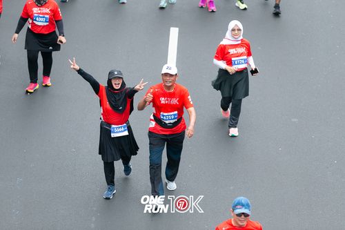 Race photo from ONE RUN 10K 2025