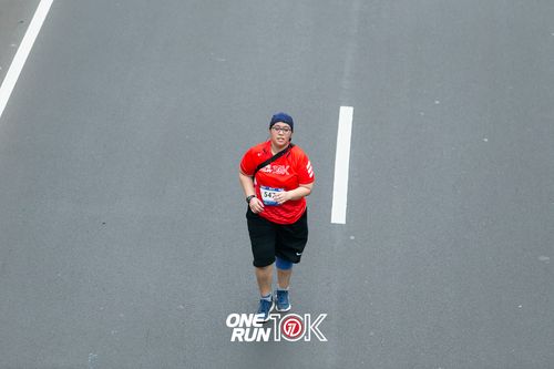 Race photo from ONE RUN 10K 2025