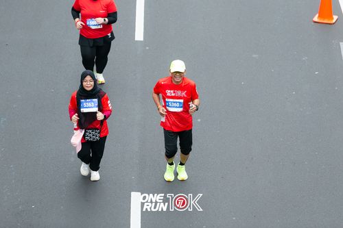 Race photo from ONE RUN 10K 2025