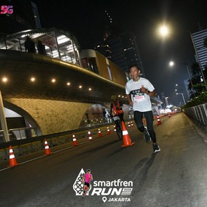 Race photo from SMARTFREN RUN 2026