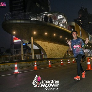 Race photo from SMARTFREN RUN 2026