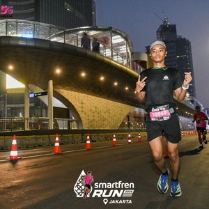 Race photo from SMARTFREN RUN 2026