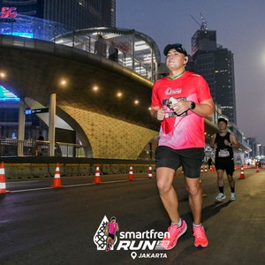 Race photo from SMARTFREN RUN 2026
