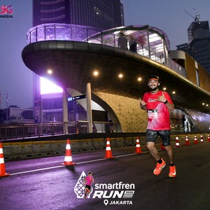 Race photo from SMARTFREN RUN 2026