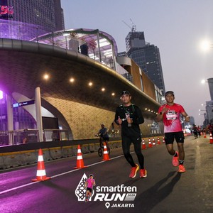 Race photo from SMARTFREN RUN 2026