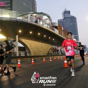 Race photo from SMARTFREN RUN 2026
