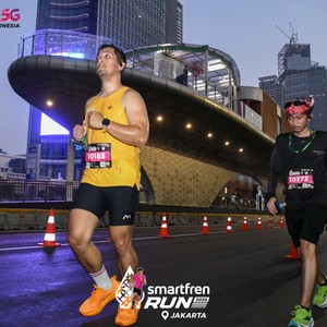 Race photo from SMARTFREN RUN 2026