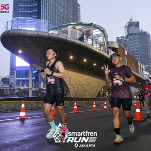 Race photo from SMARTFREN RUN 2026