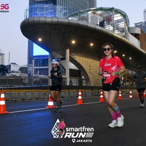 Race photo from SMARTFREN RUN 2026