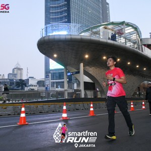 Race photo from SMARTFREN RUN 2026