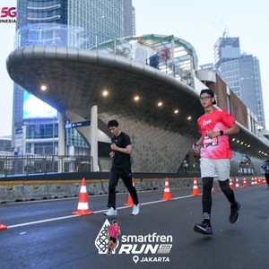 Race photo from SMARTFREN RUN 2026