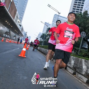 Race photo from SMARTFREN RUN 2026