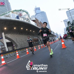 Race photo from SMARTFREN RUN 2026