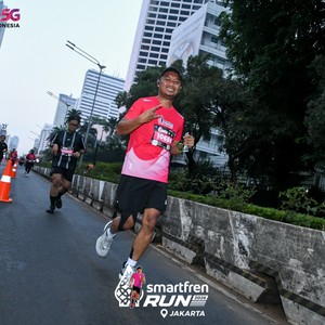 Race photo from SMARTFREN RUN 2026