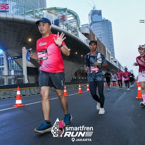 Race photo from SMARTFREN RUN 2026