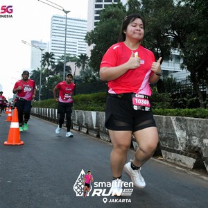 Race photo from SMARTFREN RUN 2026
