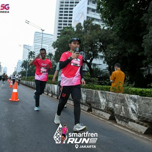 Race photo from SMARTFREN RUN 2026