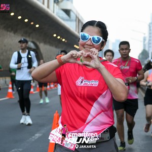 Race photo from SMARTFREN RUN 2026