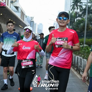 Race photo from SMARTFREN RUN 2026