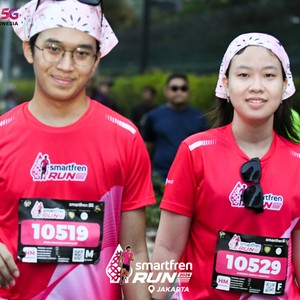 Race photo from SMARTFREN RUN 2026