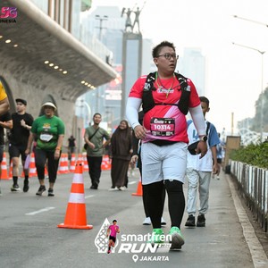 Race photo from SMARTFREN RUN 2026