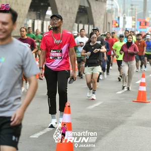 Race photo from SMARTFREN RUN 2026