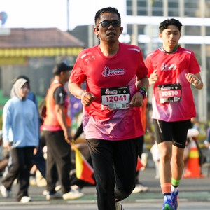 Race photo from SMARTFREN RUN 2026