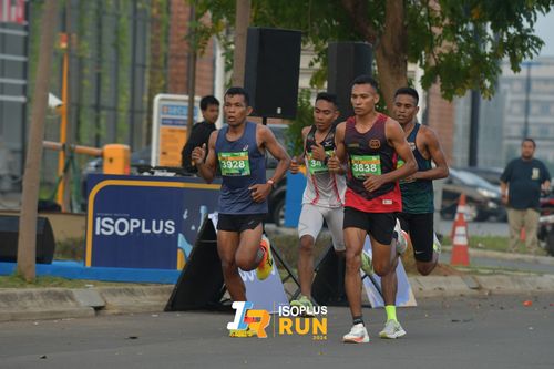 Race photo from ISOPlus Run 2024 Jakarta