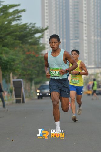Race photo from ISOPlus Run 2024 Jakarta