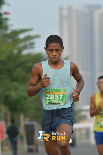 Race photo from ISOPlus Run 2024 Jakarta