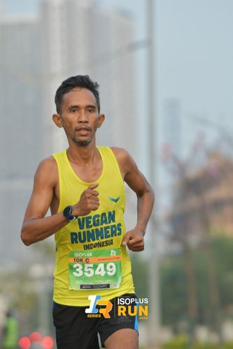 Race photo from ISOPlus Run 2024 Jakarta