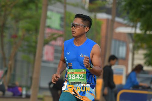 Race photo from ISOPlus Run 2024 Jakarta
