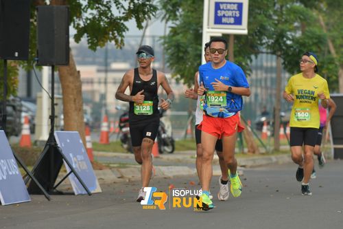Race photo from ISOPlus Run 2024 Jakarta