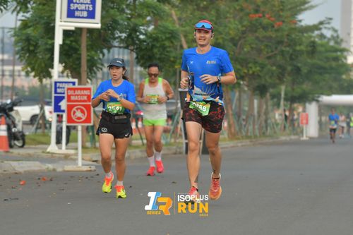 Race photo from ISOPlus Run 2024 Jakarta
