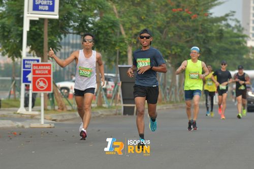 Race photo from ISOPlus Run 2024 Jakarta