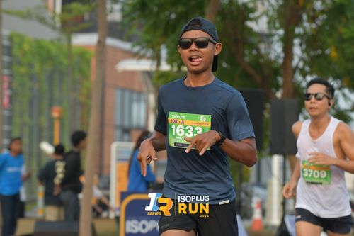 Race photo from ISOPlus Run 2024 Jakarta