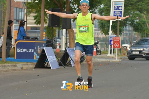 Race photo from ISOPlus Run 2024 Jakarta