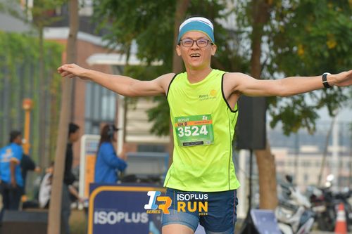 Race photo from ISOPlus Run 2024 Jakarta