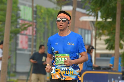 Race photo from ISOPlus Run 2024 Jakarta