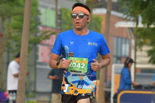 Race photo from ISOPlus Run 2024 Jakarta