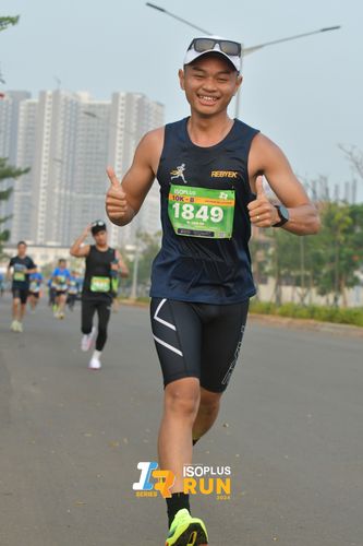 Race photo from ISOPlus Run 2024 Jakarta