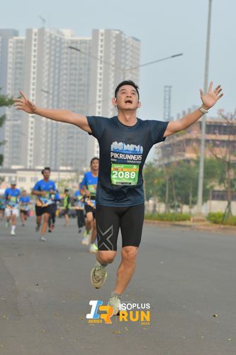 Race photo from ISOPlus Run 2024 Jakarta