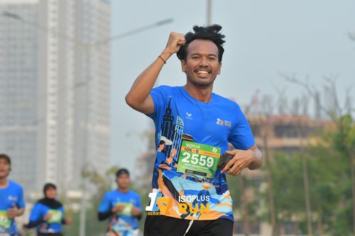 Race photo from ISOPlus Run 2024 Jakarta