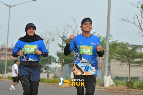 Race photo from ISOPlus Run 2024 Jakarta