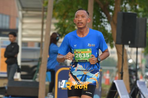 Race photo from ISOPlus Run 2024 Jakarta
